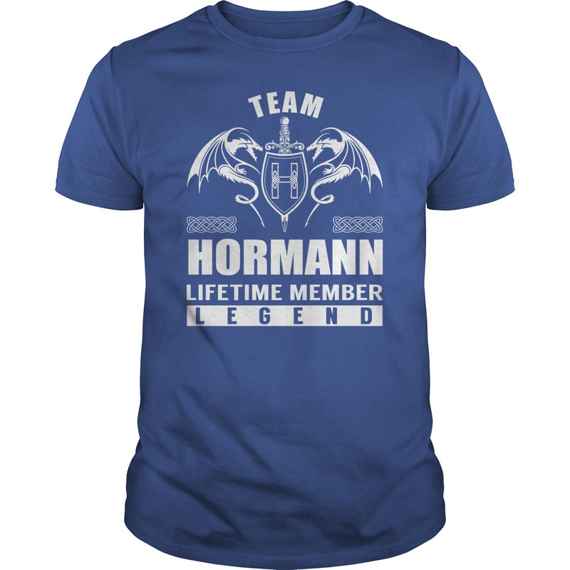 Team HORMANN Lifetime Member Legend Name TShirts