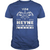 Team HEYNE Lifetime Member Legend Name TShirts