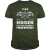 Team HOSEK Lifetime Member Legend Name TShirts