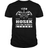 Team HOSEK Lifetime Member Legend Name TShirts