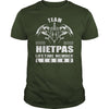 Team HIETPAS Lifetime Member Legend Name TShirts