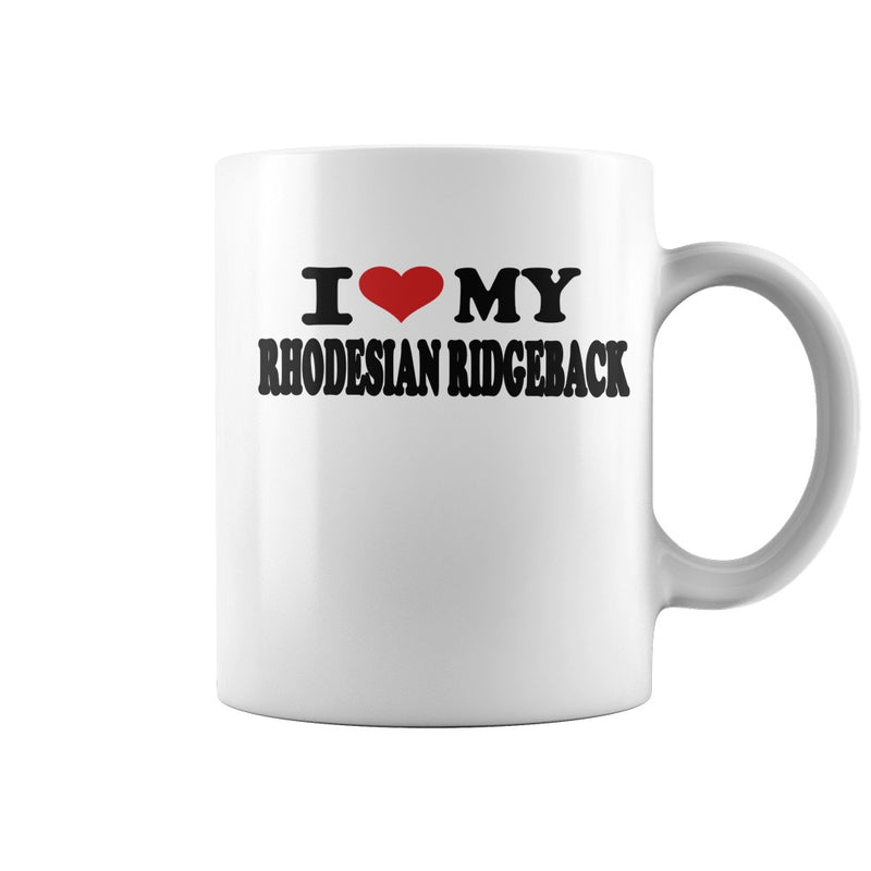 Rhodesian Ridgeback - I Love My Rhodesian Ridgeback - TeeForRhodesian Ridgeback