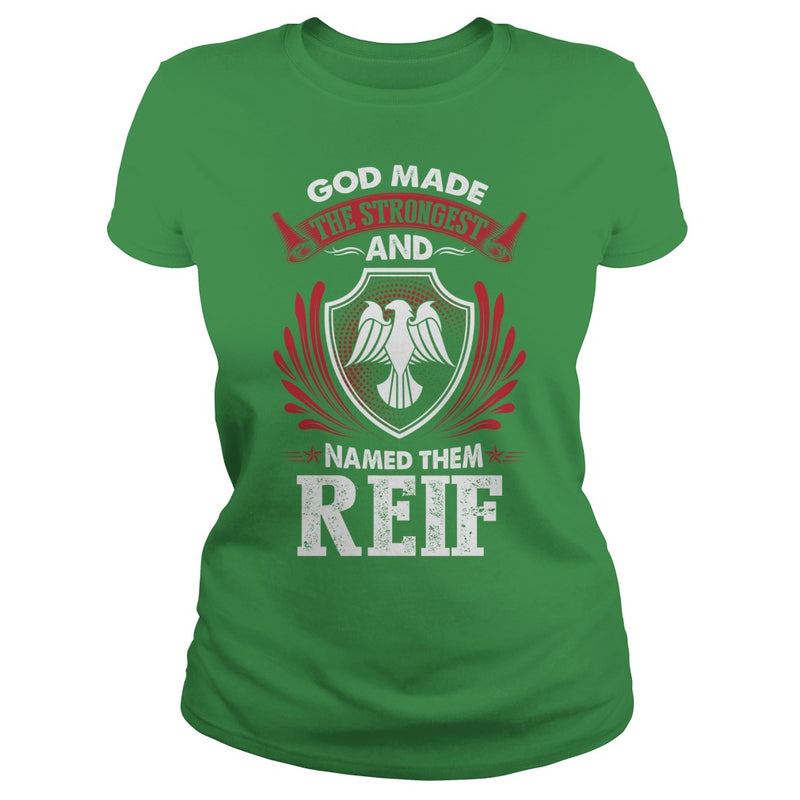 If you are a REIF  then this shirt is for you! Whether you were born into it  or were lucky enough to marry in  show your pride by getting this shirt today. Makes a perfect gift!