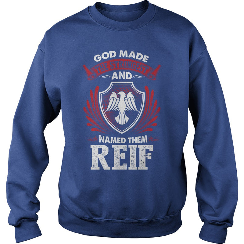 If you are a REIF  then this shirt is for you! Whether you were born into it  or were lucky enough to marry in  show your pride by getting this shirt today. Makes a perfect gift!