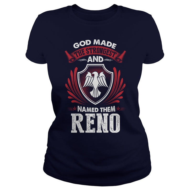 If you are a RENO  then this shirt is for you! Whether you were born into it  or were lucky enough to marry in  show your pride by getting this shirt today. Makes a perfect gift!