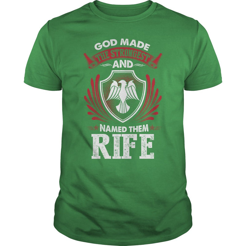 If you are a RIFE  then this shirt is for you! Whether you were born into it  or were lucky enough to marry in  show your pride by getting this shirt today. Makes a perfect gift!