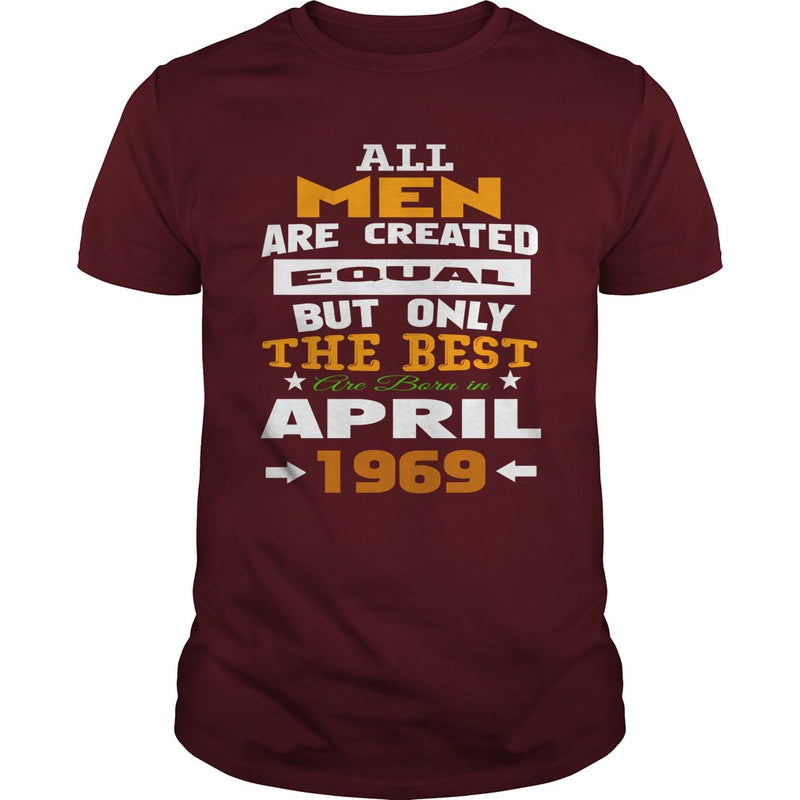 MEN  1969  April MEN shirts   MEN  1969  April birthday MEN  the best MEN SHIRTS MEN  1969  April MEN.