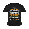 MEN  1970 February MEN shirts   MEN  1970 February birthday MEN  the best MEN SHIRTS MEN  1970 February MEN.