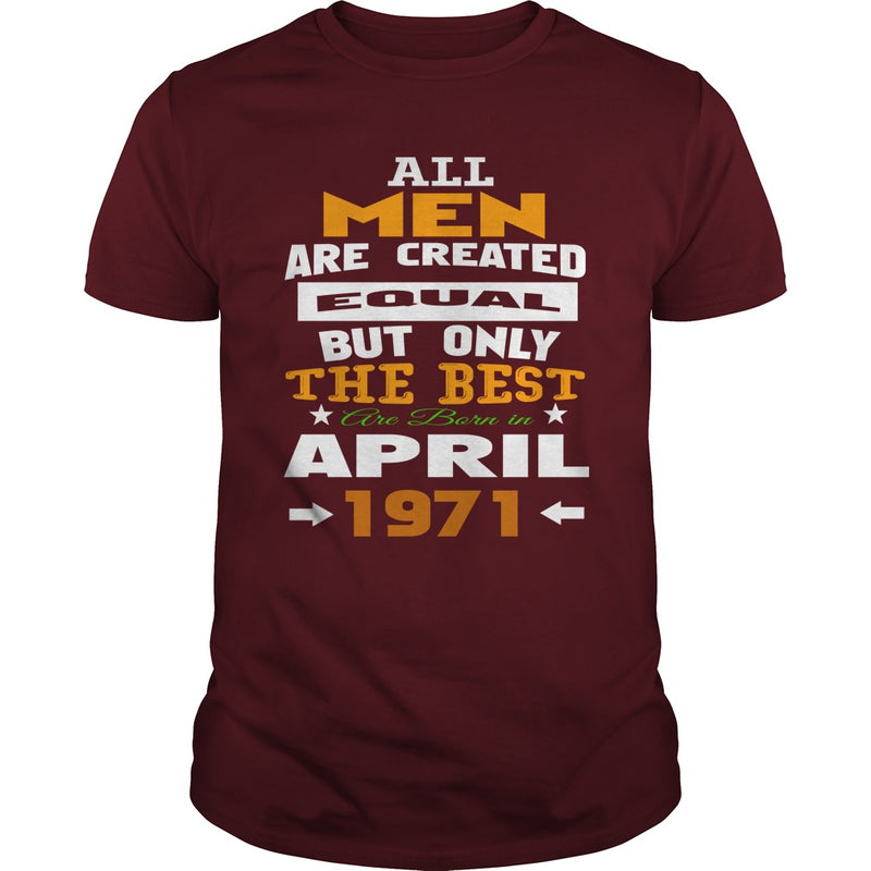 MEN  1971  April MEN shirts   MEN  1971  April birthday MEN  the best MEN SHIRTS MEN  1971  April MEN.