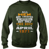 MEN  1971  April MEN shirts   MEN  1971  April birthday MEN  the best MEN SHIRTS MEN  1971  April MEN.