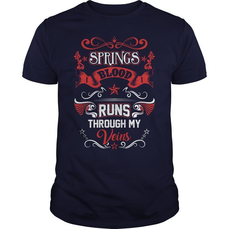 SPRINGS BLOOD RUNS THROUGH MY VEINS