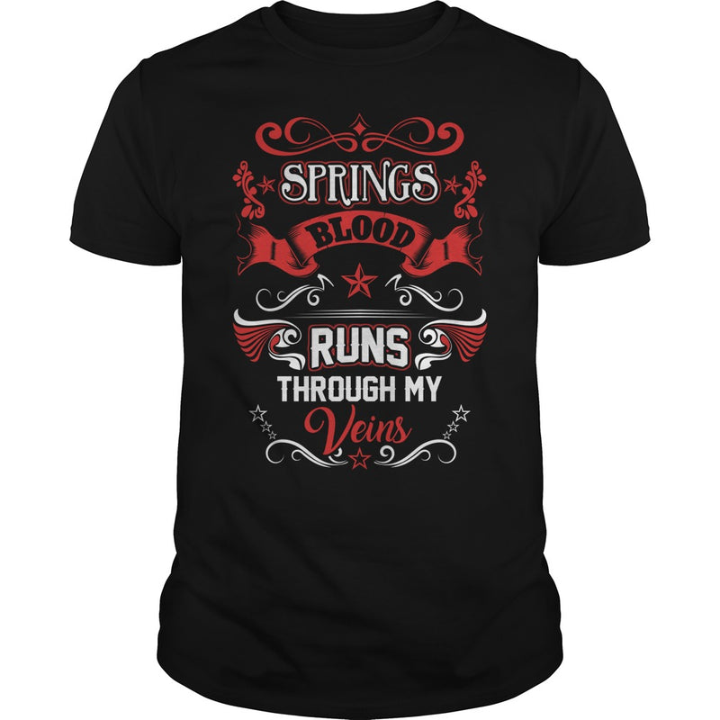 SPRINGS BLOOD RUNS THROUGH MY VEINS