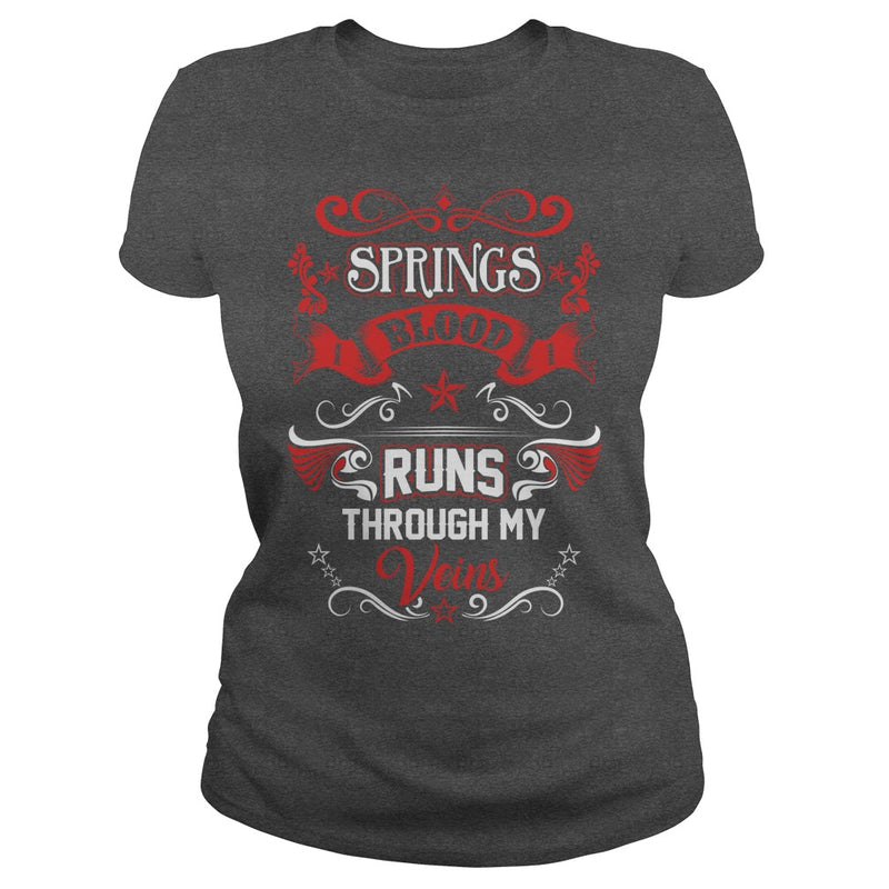 SPRINGS BLOOD RUNS THROUGH MY VEINS