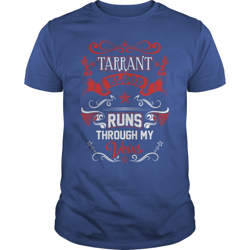 TARRANT BLOOD RUNS THROUGH MY VEINS