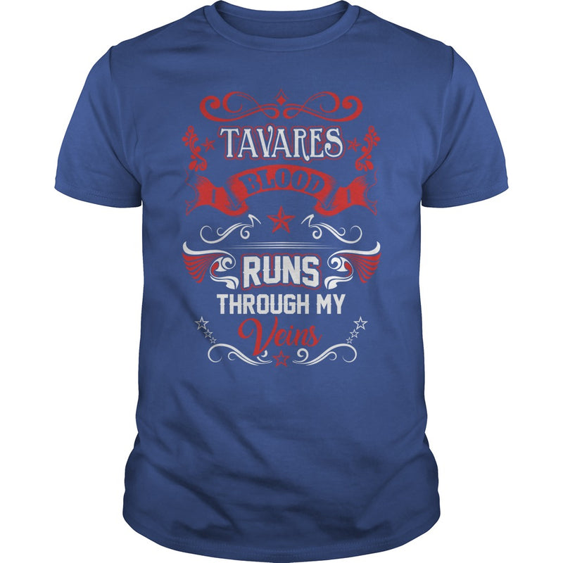 TAVARES BLOOD RUNS THROUGH MY VEINS
