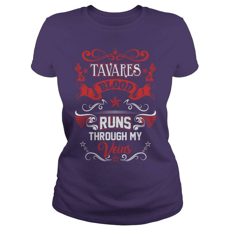 TAVARES BLOOD RUNS THROUGH MY VEINS