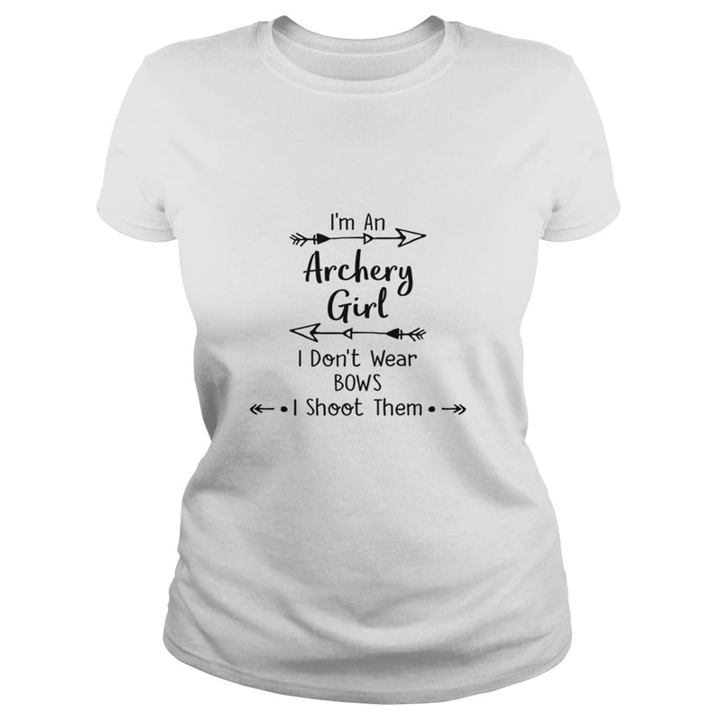Womens Archery Girl T Shirt