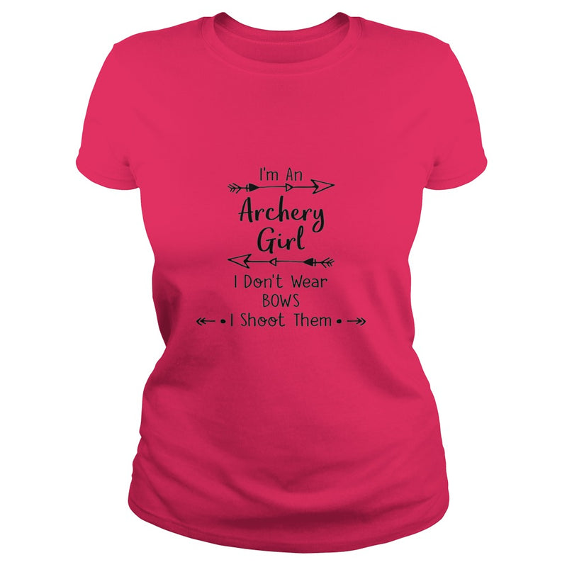 Womens Archery Girl T Shirt