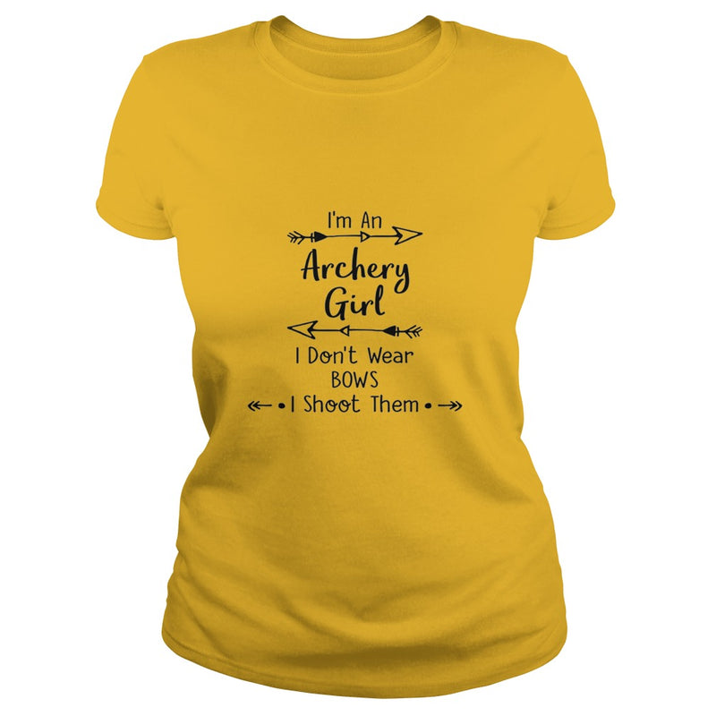 Womens Archery Girl T Shirt