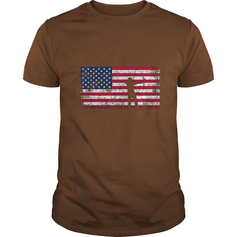 American Flag Archery T-shirt
