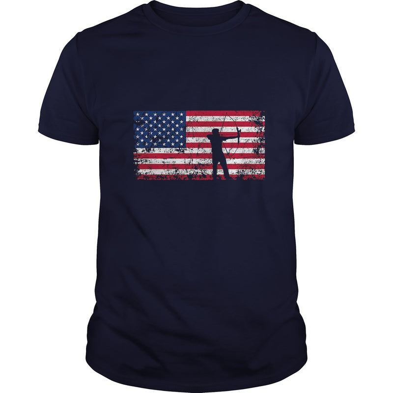 American Flag Archery T-shirt