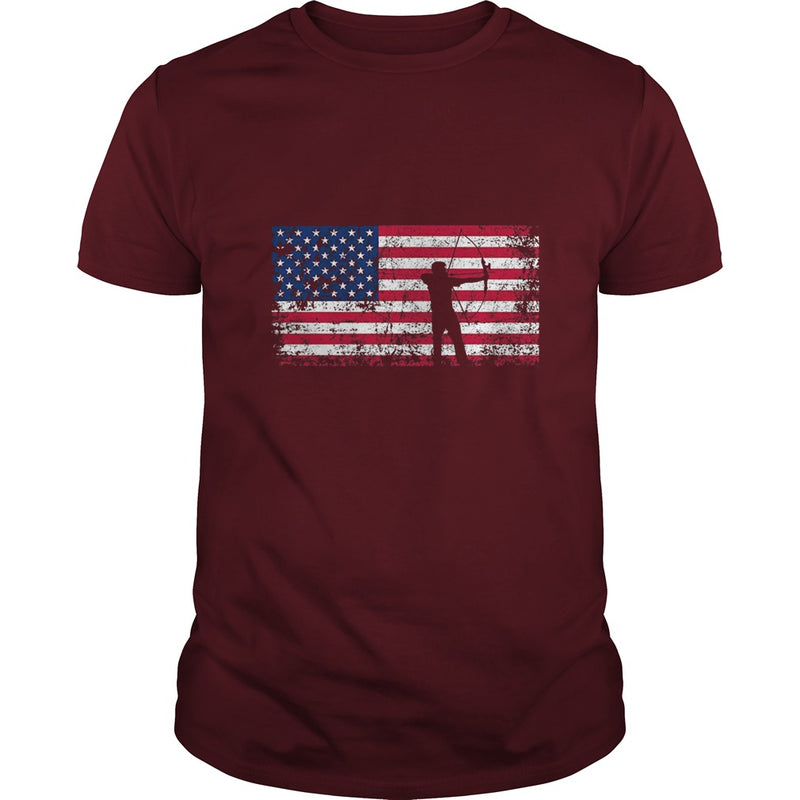 American Flag Archery T-shirt