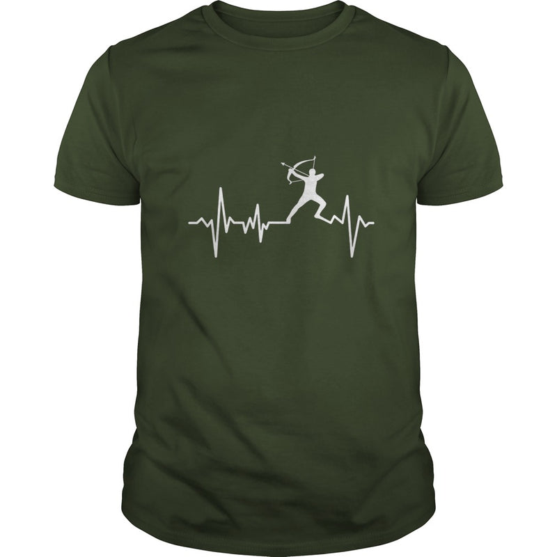 Archer HeartBeat-Archery Bow T-Shirt