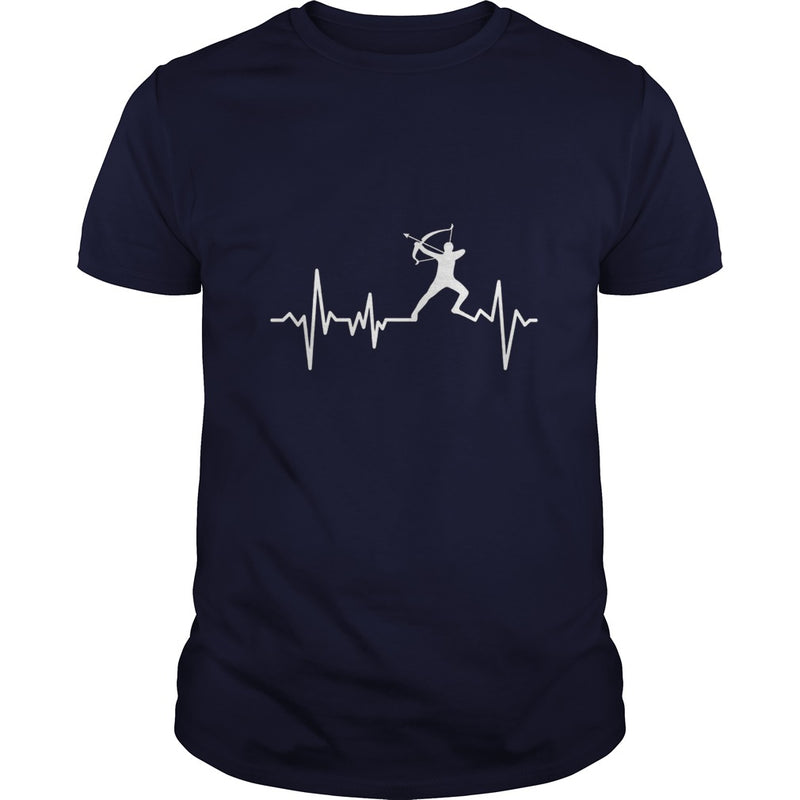 Archer HeartBeat-Archery Bow T-Shirt