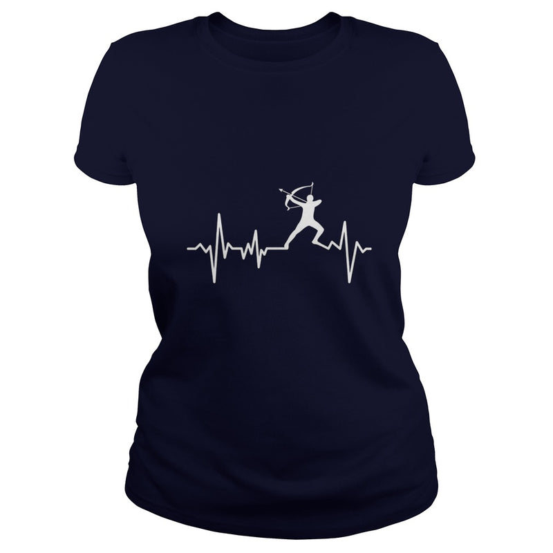 Archer HeartBeat-Archery Bow T-Shirt