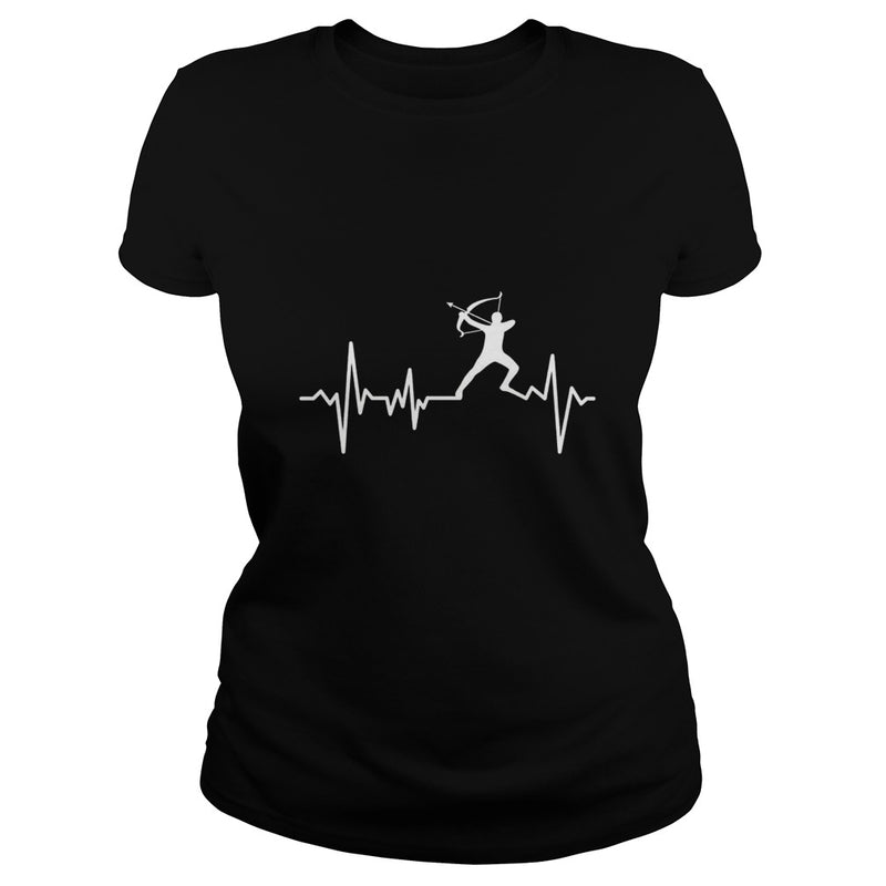Archer HeartBeat-Archery Bow T-Shirt