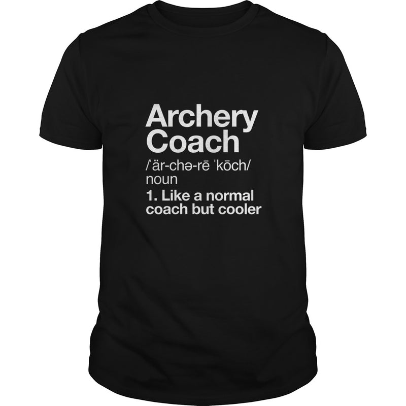 Archery Coach Funny Definition T-shirt