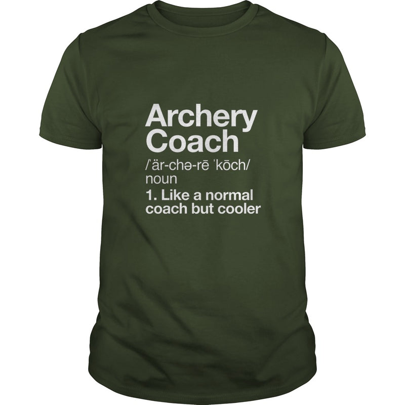 Archery Coach Funny Definition T-shirt