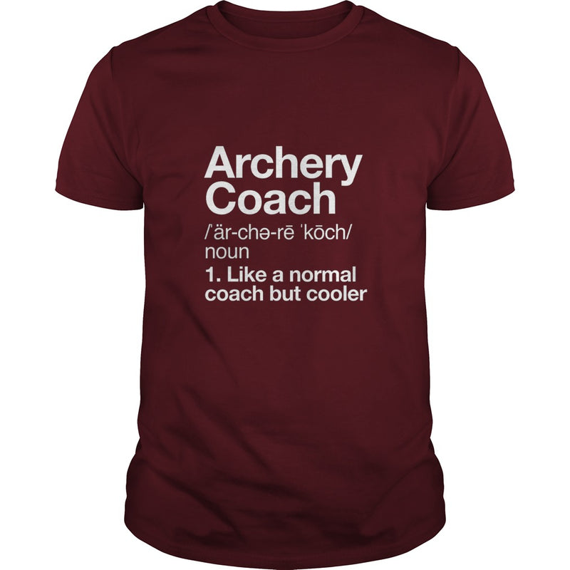 Archery Coach Funny Definition T-shirt