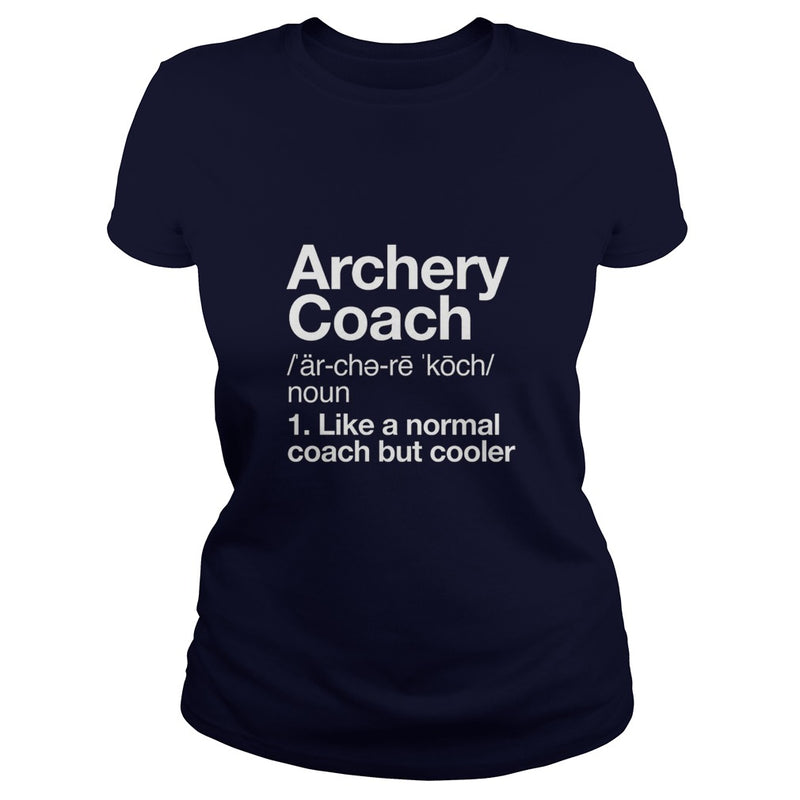 Archery Coach Funny Definition T-shirt