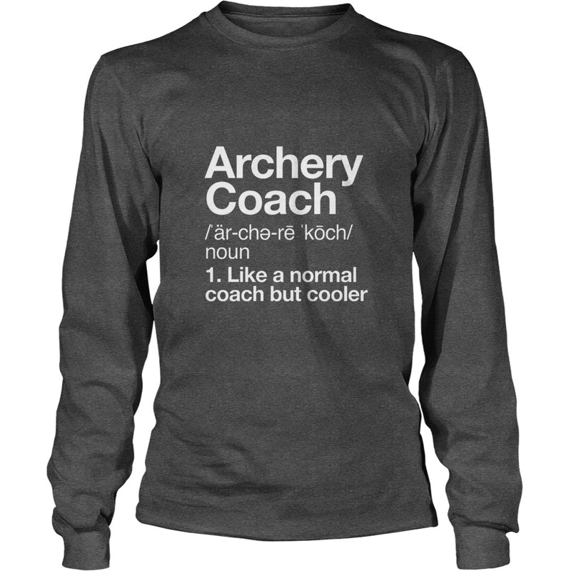 Archery Coach Funny Definition T-shirt