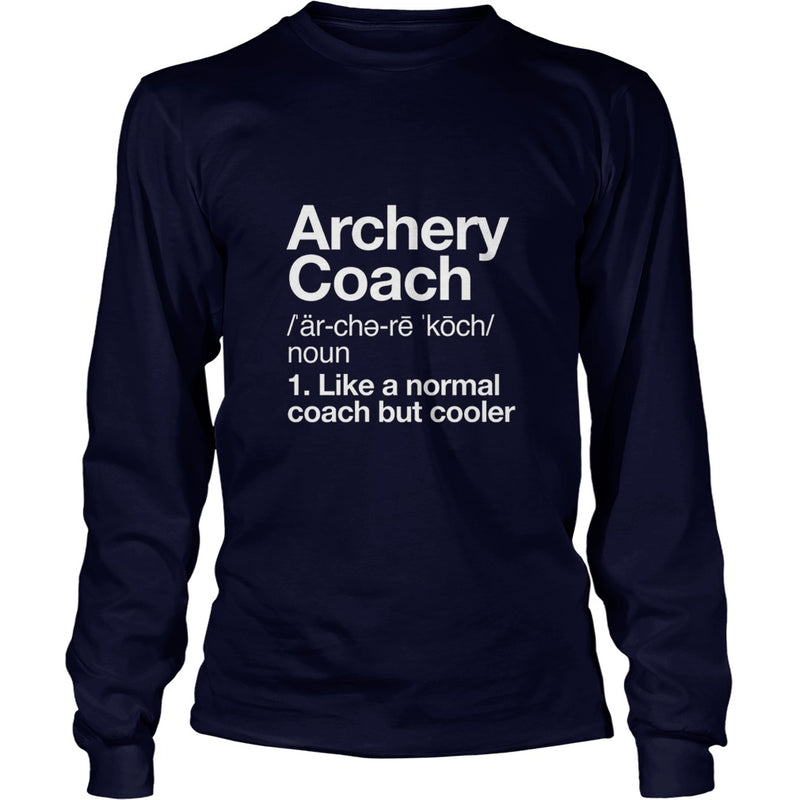 Archery Coach Funny Definition T-shirt