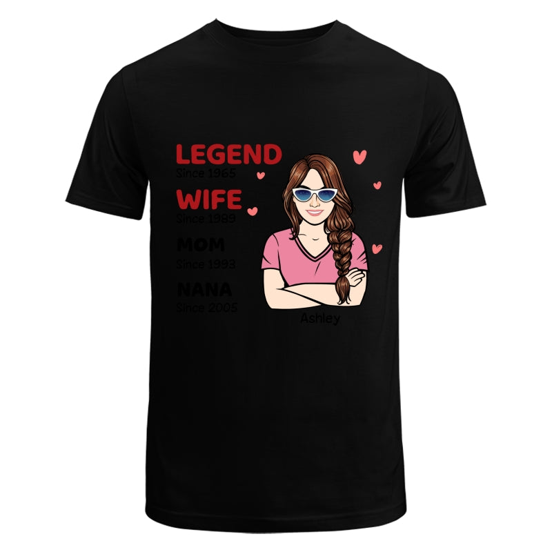 21070443398_Legend Grandma Old Woman Personalized Shirt_Fox