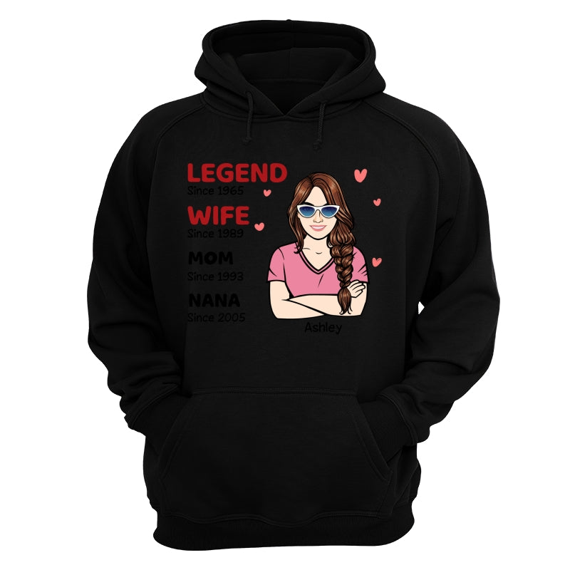 21070443398_Legend Grandma Old Woman Personalized Shirt_Fox