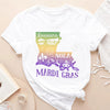 GiftyGifts Mardi Gras Louisiana Nola Fat Tuesday T-shirt