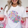 GiftyGifts Love You Sunflower Valentine T-Shirt