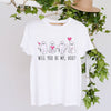 GiftyGifts Will You Be My Boo Cute Ghost Valentine T-Shirt