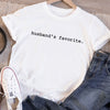 GiftyGifts Husband's Favorite Valentine T-Shirt