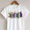 GiftyGifts Teacher Mardi Gras Louisiana New Orleans NOLA T-Shirt