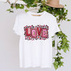 GiftyGifts LOVE Leopard Valentine T-Shirt