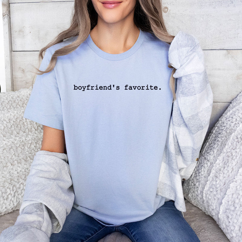 GiftyGifts Boyfriend's Favorite Valentine T-Shirt