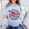 GiftyGifts Skeleton If I Had Feelings They'd Be For You Valentine T-Shirt