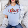GiftyGifts I Love My Boyfriend Valentine T-Shirt