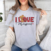 GiftyGifts I Love My Boyfriend Valentine T-Shirt