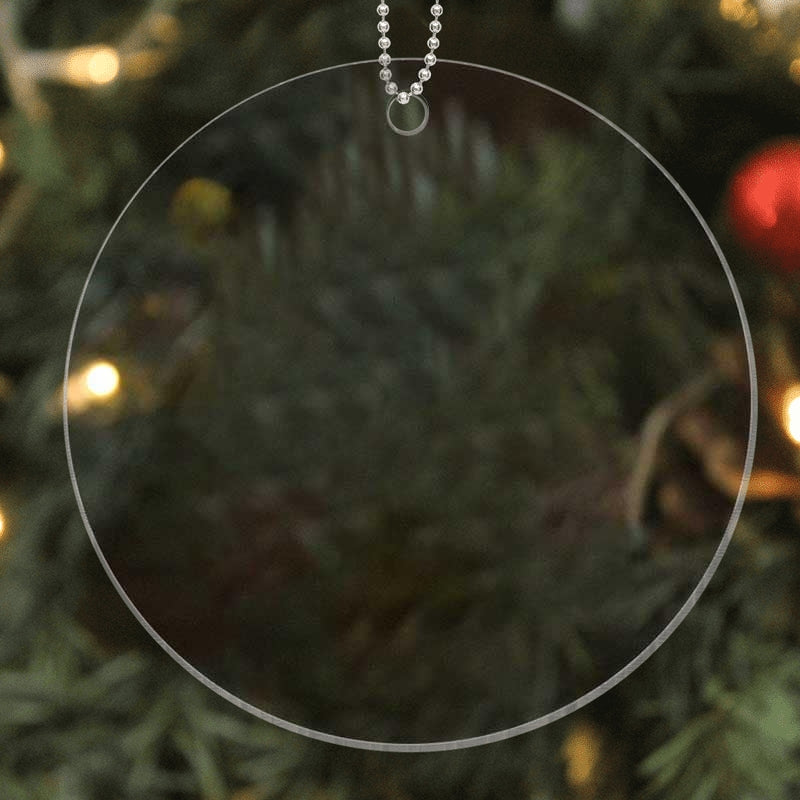 Acrylic Ornament Custom Shape