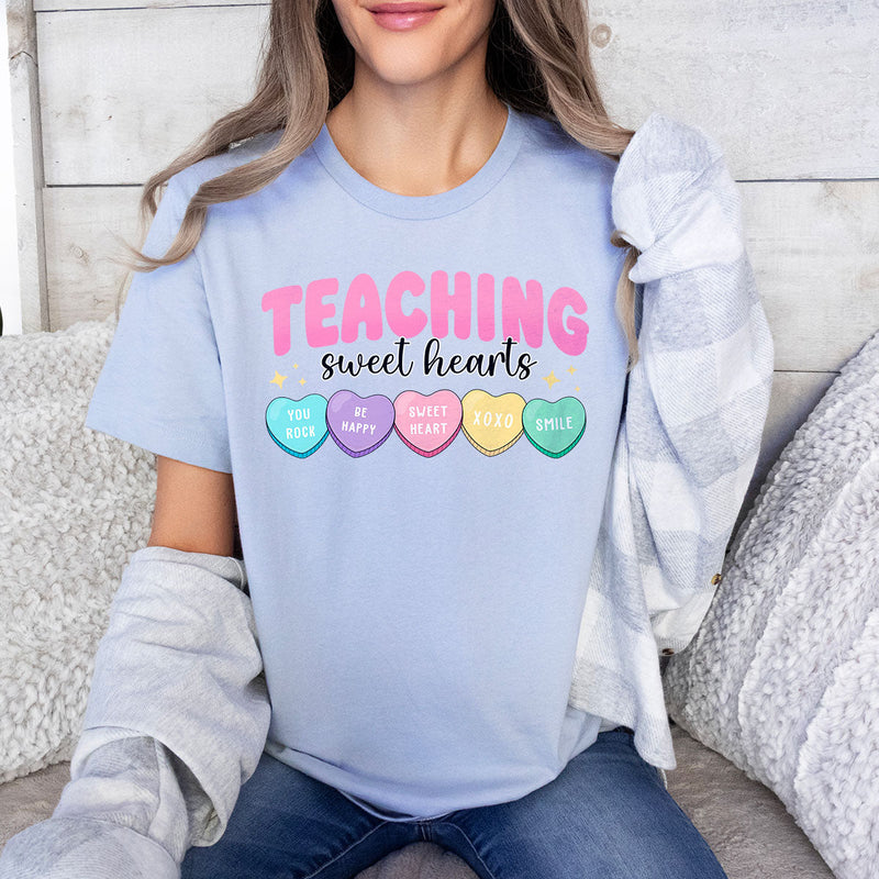 GiftyGifts Teaching Sweethearts Teacher Valentine T-Shirt